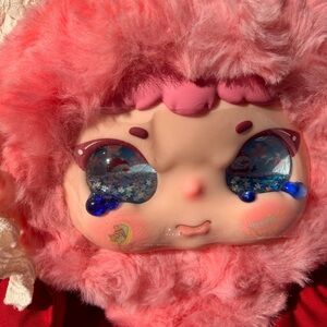 Jiimo 400% Forest Dreamland - Pink Rose Bunny with liquid cry eyes